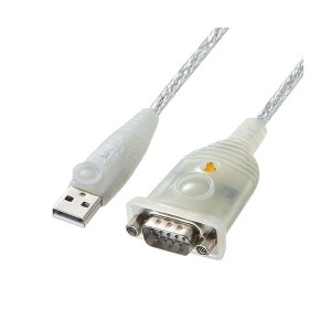 サンワサプライ USB-RS232Cコンバータ（0.3m） USB-CVRS9HN