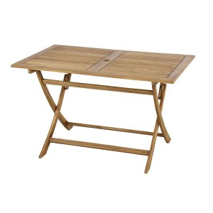 折りたたみ式テーブル 〔Nino〕ニノ 木製(アカシア/オイル仕上) 木目調 NX-802