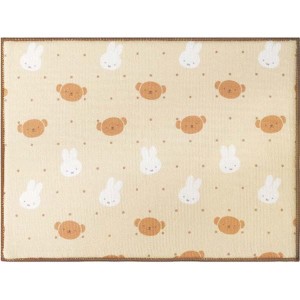 〔5個セット〕 オカトー miffy 吸水 水切りマット 30×40cm ミッフィーとボリス