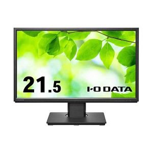 アイオーデータフリースタイルスタンド＆広視野角ADSパネル 21.5型ワイド液晶ディスプレイ ブラック 5年保証LCD-DF221EDB-F 1台