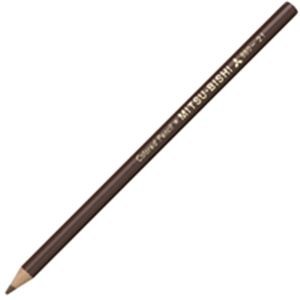 （業務用5セット）三菱鉛筆 色鉛筆 K880.21 茶 12本入 ×5セット