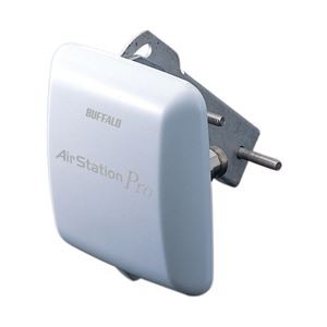 バッファロー 〈AirStation Pro〉 5.6GHz／2.4GHz無線LAN 屋外遠距離通信用平面型アンテナ WLE-HG-DA／AG