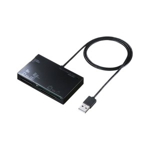 〔5個セット〕 サンワサプライ USB2.0 カードリーダー ADR-ML19BKNX5