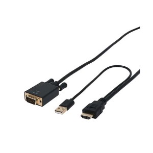 MCO HDMI-Dsub変換ケーブル 3m ブラック HDC-DS30／BK