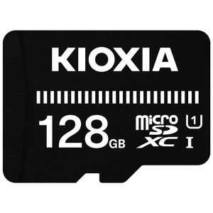 KIOXIA UHS-I対応 Class10 microSDXCメモリカード 128GB KMUB-A128G