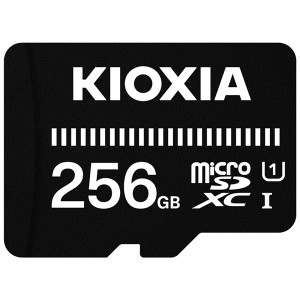 KIOXIA UHS-I対応 Class10 microSDXCメモリカード 256GB KMUB-A256G