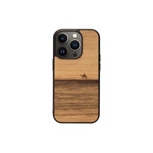 Man ＆ Wood 天然木ケース for iPhone 14 Pro Terra 背面カバー型 I23629i14P