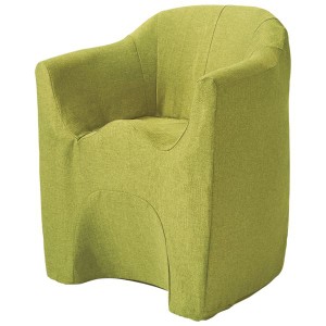 ソファ 座椅子 ソファタイプ 幅60×奥行56×高さ72.5cm 座面高41cm グリーン 軽量 洋室 和室 腰掛け 椅子