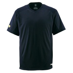 デサント（DESCENTE） ベースボールシャツ（Vネック） （野球） DB202 ブラック L