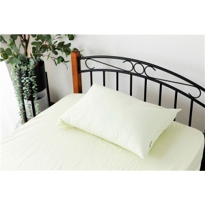 枕カバー 寝具 約43×63cm グリーン 日本製 綿100％ yucuss ユクスス ベッドルーム 寝室 インテリア雑貨