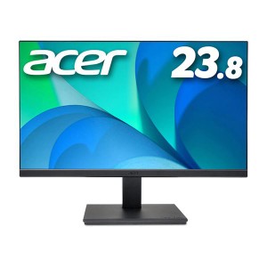 Acer 液晶ディスプレイ Vero V7(23.8型ワイド/1920×1080/HDMI、ミニD-Sub/ブラック/2W+2Wステレオスピーカー/IPS) V247Ybmixv