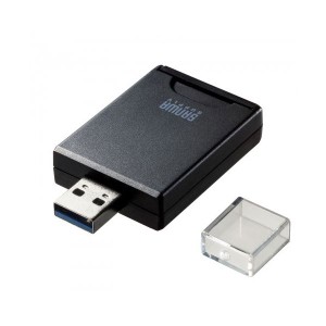 サンワサプライ UHS-II対応SDカードリーダー(USB Aコネクタ) ADR-3SD4BK