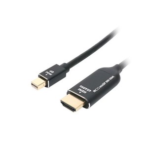 MCO miniDP-HDMI変換ケーブル 4K対応 2m DPM-4KC20／BK