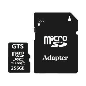 （まとめ）GTS ドライブレコーダー向けmicroSDXCカード 256GB GTMS256DPSAD 1枚〔×3セット〕