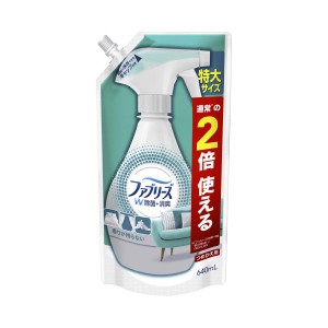 (まとめ) ファブリーズW除菌 詰替用 640mL 〔×2セット〕