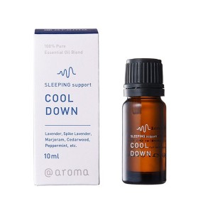 アットアロマ エッセンシャルオイル 2本セット SLEEPING support クールダウン 10ml