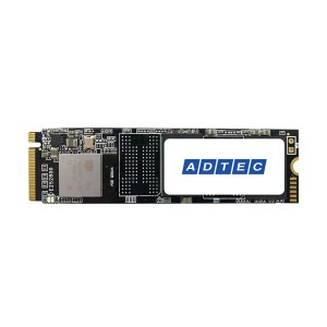 （まとめ）アドテック SSD M.2 3D TLCNVMe PCIe Gen3x4 (2280) 500GB AD-M2DP80-500G-R 1台〔×3セット〕