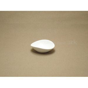 〔セット販売〕白い器 楕円鉢 ホワイト （超極小） SSSサイズ （6個セット）