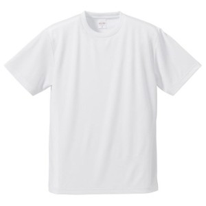 UVカット吸汗速乾ドライ Tシャツ CB5900 ホワイト 150cm 〔 5枚セット 〕