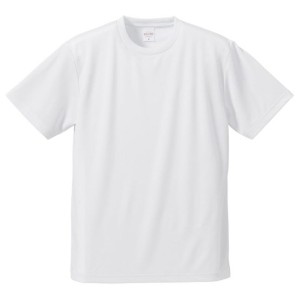 UVカット吸汗速乾ドライ Tシャツ CB5900 ホワイト S 〔 5枚セット 〕