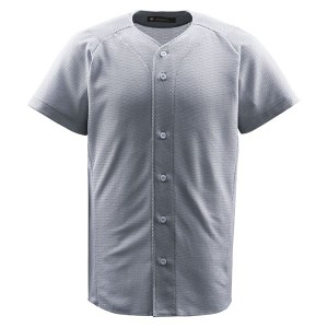 デサント（DESCENTE） ジュニアフルオープンシャツ （野球） JDB1010 シルバー 140
