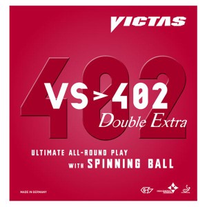 ヤマト卓球 VICTAS(ヴィクタス) 裏ソフトラバー VS＞402 ダブルエキストラ 020401 レッド 1.8