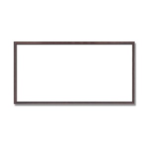 〔長方形額〕木製額　縦横兼用額　カラー4色展開　■カラー長方形額(600×300mm)ブラウン