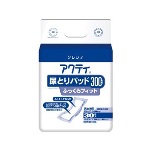 （業務用10セット） 日本製紙クレシア アクティ尿とりパッド300ふっくら30枚