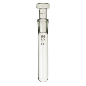 〔柴田科学〕SPC受器 平栓付 20mL〔5個〕