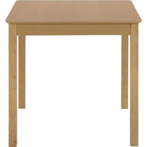 ダイニングテーブル/リビングテーブル 〔ナチュラル 幅75cm〕 正方形 木製 『モルト』