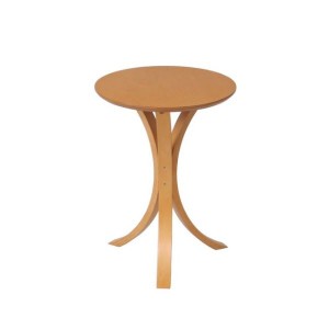 北欧風 サイドテーブル/ローテーブル 〔ナチュラル〕 幅40cm 木製 〔リビング ダイニング〕