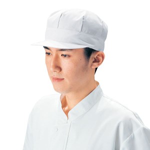 サカノ繊維 工場用白衣八角帽子 SK19 3Lサイズ