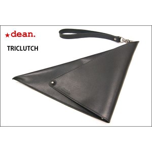 ★dean（ディーン） triclutch レザーバッグ 黒