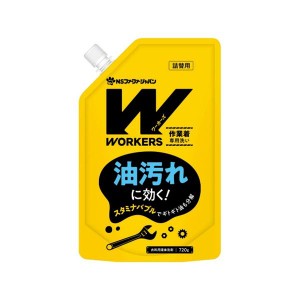（まとめ） WORKERS 作業着液体洗剤 720g 〔×16セット〕