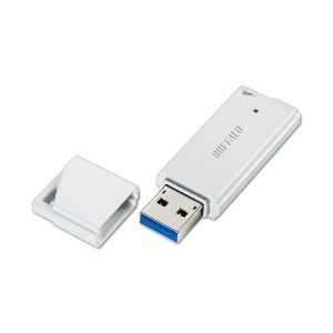 (まとめ) バッファローUSB3.1(Gen1)対応 USBメモリー バリューモデル 32GB ホワイト RUF3-K32GB-WH1個 〔×10セット〕