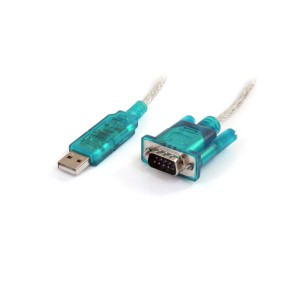 （まとめ）StarTech.com USB-RS232C シリアル変換ケーブル 91cm USB Type A-D-Sub 9ピン オス/オス ICUSB232SM3 1本 〔×3セット〕