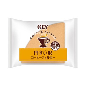 (まとめ）キーコーヒー 円すい形コーヒーフィルター 100P〔×10セット〕