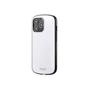 LEPLUS iPhone 13 Pro 超軽量・極薄・耐衝撃ハイブリッドケース「PALLET AIR」 ホワイト LP-IP21PLAWH