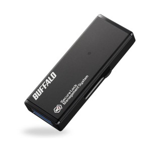 バッファロー ハードウェア暗号化機能USB3.0 セキュリティーUSBメモリー 16GB RUF3-HS16G 1個