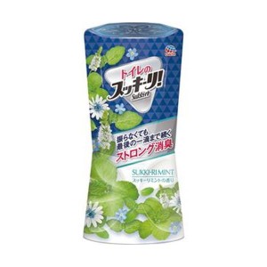 （まとめ）アース製薬 トイレのスッキーリ！スッキーリミント 400ml 1セット（3個）〔×10セット〕