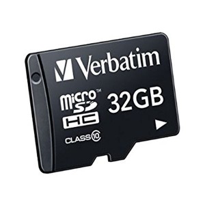 （まとめ）バーベイタム micro SDHCCard 32GB Class10 MHCN32GJVZ1 1枚〔×2セット〕