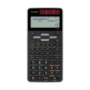 （まとめ）シャープ 関数電卓 ピタゴラスアドバンスモデル 10桁 ハードケース付 EL-520T-X 1台〔×2セット〕