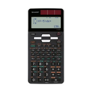 （まとめ）シャープ 関数電卓 ピタゴラススタンダードモデル 10桁 ハードケース付 EL-509T-WX 1台〔×3セット〕