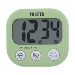 （まとめ）タニタ でか見えタイマーピスタチオグリーン TD-384GR 1個〔×20セット〕