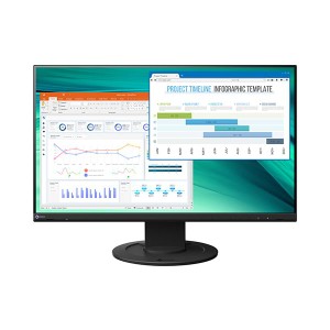 EIZO FlexScan 23.8型カラー液晶モニター ブラック EV2460-BK 1台