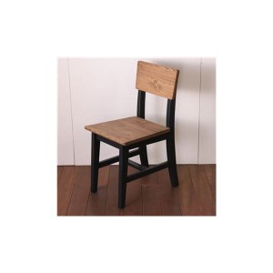ダイニングチェア ブラック チェア 椅子 食卓椅子 チェアー 天然木 カントリー おしゃれ 北欧 完成品