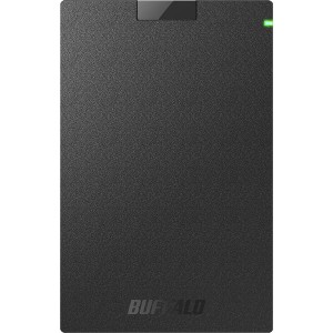 バッファロー ミニステーション USB3.1（Gen.1）対応 ポータブルHDD スタンダードモデル ブラック2TB HD-PCG2.0U3-GBA