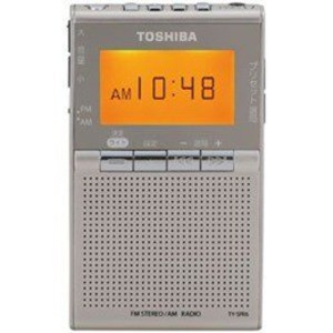 TOSHIBA ワイドFM/AMポケットラジオ TY-SPR6-N