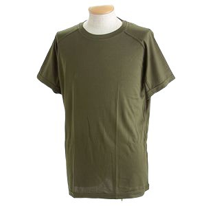 J. S.D.F.（自衛隊）採用吸汗速乾半袖 Tシャツ 〔同色2枚SET〕 XS オリーブ
