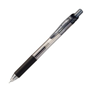 （まとめ） スマートバリュー ゲルノックボールペン黒10本 H043J-BK-10〔×10セット〕